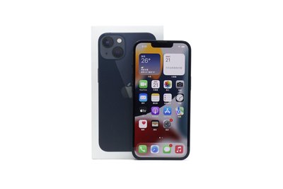 【台南橙市3C】Apple iPhone 13 256G 256GB 午夜色 保固至2025-01 二手 6.1吋 蘋果手機 #88774