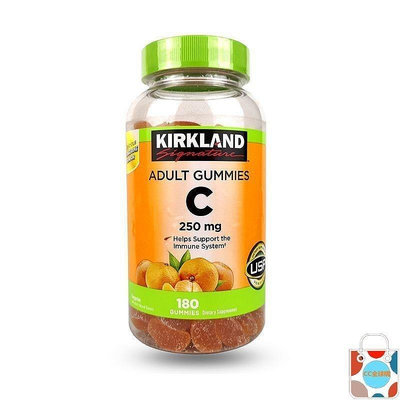 正品 美國原裝 Kir kland柯克 蘭 水果軟糖 橘子味180粒