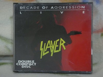 Slayer cd=Decade of Aggression Live 2cd