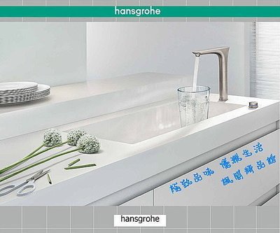 Hansgrohe 廚房龍頭 PuraVida 德國百年精湛工藝 Kitchen Mixers 15805000