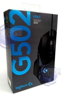 【MR3C】含稅附發票 台灣公司貨 Logitech 羅技 G502 HERO 高效能遊戲 滑鼠
