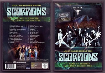 蝎子樂隊 Scorpions Live At Wacken Open Air (DVD)