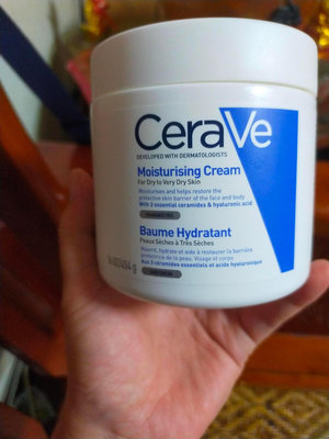 #133022 Cerave 適樂膚 潤澤 修護霜 454公克 超好用 很方便 皮膚如果容易乾癢的話 能改善 好市多