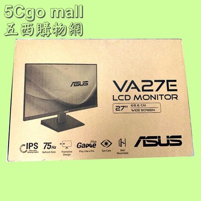 5Cgo【權宇】全新ASUS華碩27吋VA27EHE IPS面板75Hz高清HDMI窄邊框高清HDMI顯示器3年保 含稅