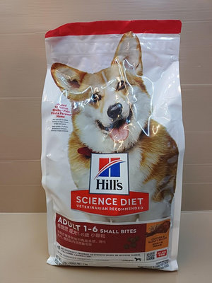 💚貓狗寵物屋💚希爾思 ➤成犬(小顆粒) 15kg包➤ 雞肉與大麥 特調食譜 優質健康 犬糧/狗飼料