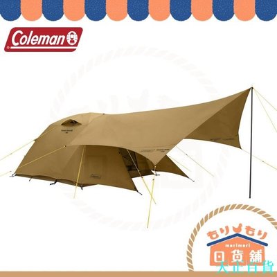 CC小铺日本限定款 Coleman x Alpen Outdoor LDX 野營 帳篷 露營 3-4人用 含 天幕 地墊
