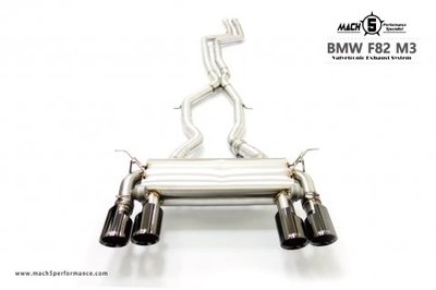 【YGAUTO】BMW F80 M3 升級全新 MACH5 高流量帶三元催化頭段 當派 排氣管 底盤系統改裝 排氣零件