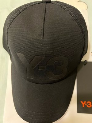 【血拼妞】 Y-3 Yohji Yamamoto Unconstructed Cap 棒球帽 帽子 黑色 現貨在台