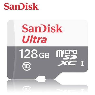SANDISK 128GB ULTRA microSD TF記憶卡 台灣保固公司貨 (SD-SQUNR-G3-128G)