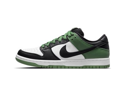 Nike Dunk SB Low Classic Green 黑綠腳趾 BQ6817-302