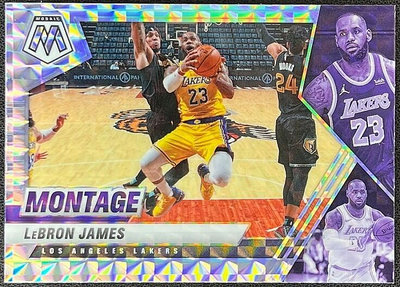 NBA 球員卡 LeBron James 2020-21 Mosaic Montage Mosaic 亮面