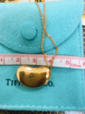 Tiffany 18K相思豆鍊的最大的尺寸