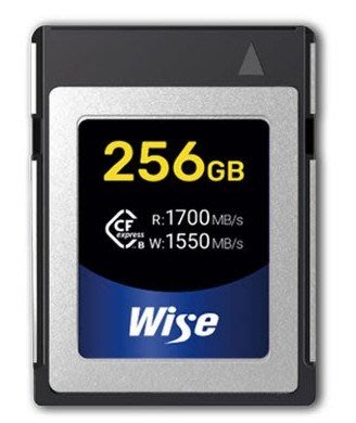 裕拓 Wise CFexpress Type B 256GB 記憶卡〔1700MB/s〕 CFX-B256 公司貨