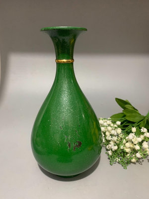 日本回流 仿銅器 仿銅花瓶花瓶