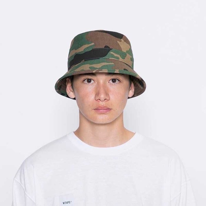 日本限定日本限定W)taps WTAPS BUCKET 02 HAT BLACK クロスボーン