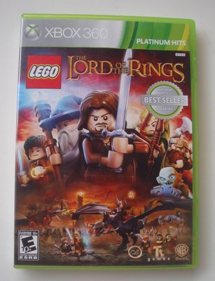 XBOX360 樂高魔戒 英文版 LEGO Lord of the Rings