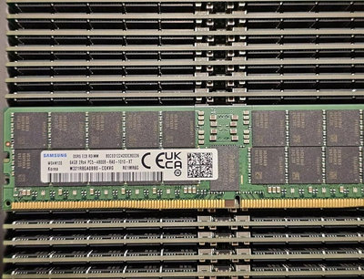 三星 64G 2RX4 4800 ECC REG 服務器內存 64G DDR5 4800 RECC