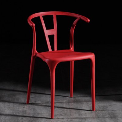 免運 塑料太師椅餐椅 辦公椅洽談接待椅 戶外休閑椅子 咖啡廳餐廳椅子