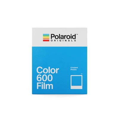 寶麗來 Polaroid ･ 600型【 彩色 】 白框相紙 『8張入』〔№D6F1〕