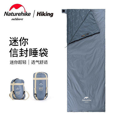 【精選好物】Naturehike挪客戶外露營便捷收納超輕防潑水2021款LW180迷你睡袋