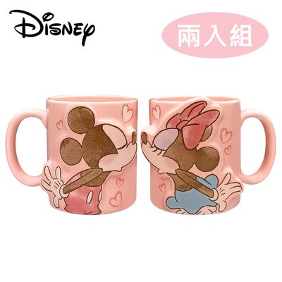 兩入組 米奇米妮 馬克杯 300ml 對杯組 咖啡杯 迪士尼 Disney 日本正版【271567】