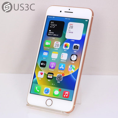 【US3C-高雄店】【一元起標】公司貨 Apple iPhone 8 Plus 256G 5.5吋 金色 A11 Bionic處理器 蘋果手機