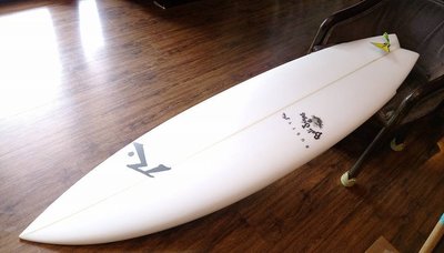 SLIDE SURF SHOP ~ RUSTY SURFBOARD 衝浪板 /5'7 / 5'8 bail single