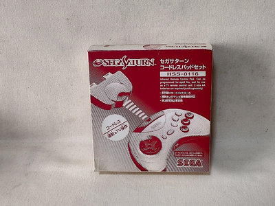 SEGA SATURN SS 原裝無線手把 HSS-0116 含盒 日本製 數量稀少 BB0197