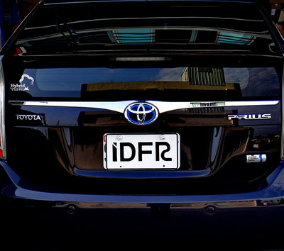 圓夢工廠 Toyota Prius 3代 3.5代 2009~2015 改裝 鍍鉻銀 尾門飾條 後箱飾條 後行李把手飾條