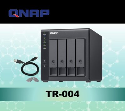 QNAP TR-004 4-bay USB 3.2 RAID 磁碟陣列外接盒【風和資訊】