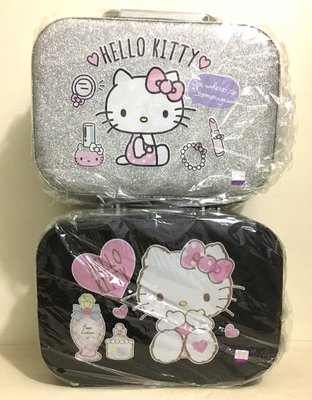 正版 hello kitty 台灣限定販售 凱蒂貓 KT 亮彩旅行化妝箱 化妝箱 手提箱