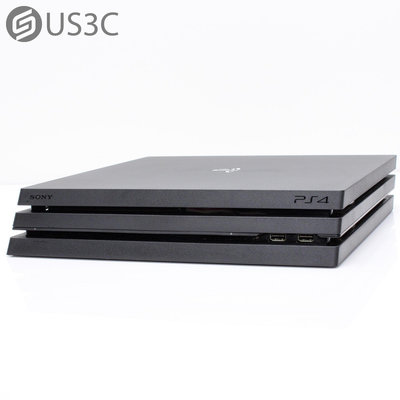 【US3C-台南店】台灣公司貨 索尼 Sony PS4 Pro CUH-7117B 1TB 極致黑 4K HDR 藍光播放 WiFi 二手電玩主機