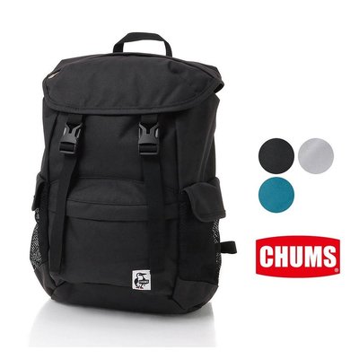 =CodE= CHUMS SPRUCE FLAP DAY BACKPACK 帆布後背包(灰.綠)CH60-2890 男女
