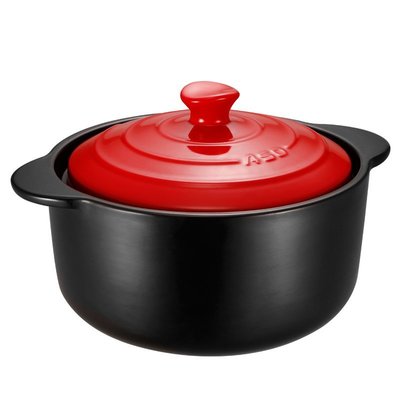 愛仕達砂鍋煲湯家用燃氣煲仔飯陶瓷煲加厚耐高溫大容量熬湯燉鍋沙，特價特價
