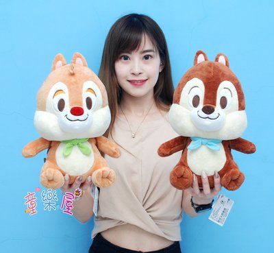 正版迪士尼 奇奇蒂蒂娃娃 12吋 奇奇蒂蒂玩偶 正版授權 Disney 花栗鼠 奇奇蒂蒂 奇奇背背包 蒂蒂背背包