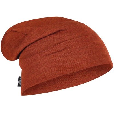 【BUFF】BF111170-411 西班牙魔術頭巾《耐寒》美麗諾羊毛精靈帽 赫赤紅 加厚保暖帽 MERINO