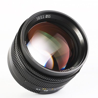 七工匠50mm f1.1全畫幅大光圈人像旁軸鏡頭適用 for徠卡M 索尼 sony  富士 Fujifilm微單 w11