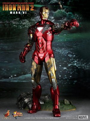 金錢貓雜貨 全新 Hot Toys 1/6 MMS132 Iron Man 2 鋼鐵人2 MK Mark 6 馬克6