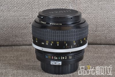 【品光攝影】Nikon NON-Ai 55mm F1.2  定焦 大光圈 人像 手動鏡 #82903