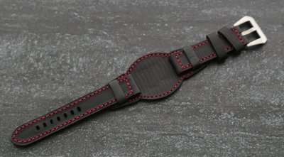 20mm真皮錶帶tudor的新衣 bund watch strap飛行軍錶風格hamilton