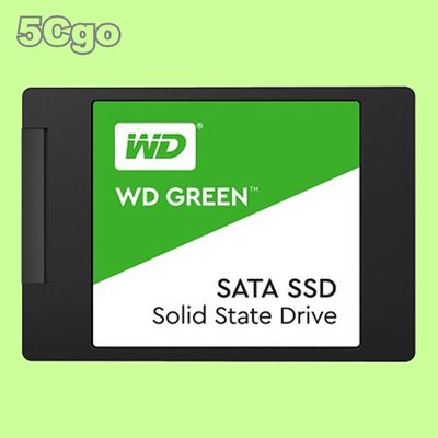 5Cgo【權宇】Western Digital SSD Green-480G固態硬碟 (3D TLC;SATA3)含稅