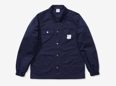 UNDEFEATED RIPSTOP CHORE JACKET - NAVY  (全新 M 號)