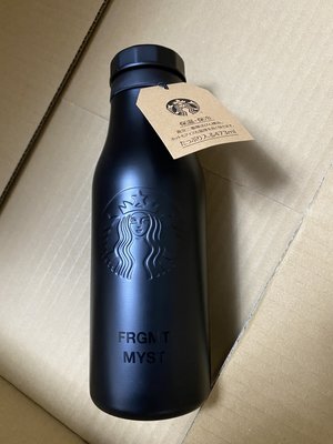 Starbucks x Fragment FRGMT MYST 473ml 日本澀谷星巴客 x 閃電 黑色保溫瓶 現貨