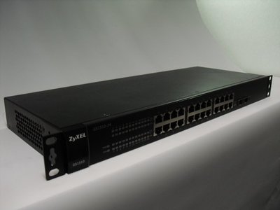 【大老二手電腦】ZyXEL合勤GS1510-24企業級Gigabit 乙太網路智慧型交換器