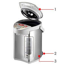 ㊣ 龍迪家 ㊣  象印 電熱水瓶上蓋零件CD-DSF30/40/50 (ZP6280330002-01)