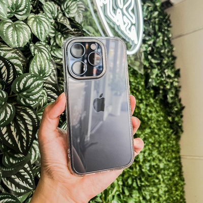 《》送玻璃貼+極地冰岩殼 iPhone 15 pro手機殼15 13 12 Pro Max透明磨砂保護殼【K50S】