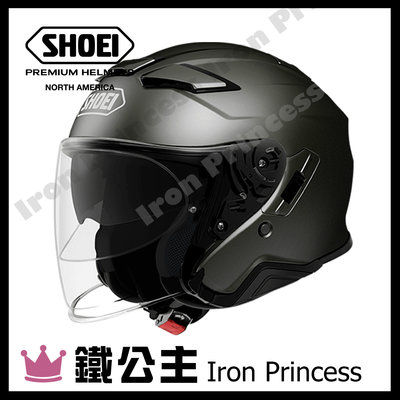 【鐵公主騎士部品】SHOEI J-CRUISE II 3/4 安全帽 內墨片 內襯可拆 J CRUISE2 金屬灰