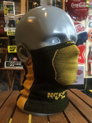 (I LOVE樂多)Naroo Mask黃色長版X5騎行運動 面罩 單車 哈雷 越野 滑胎 偉士 VESPA Cafe