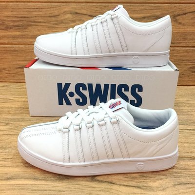 DIBO -現貨 K SWISS CLASSIC 88 經典皮質 女生 休閒運動鞋(全白)kswiss-女鞋.小白鞋