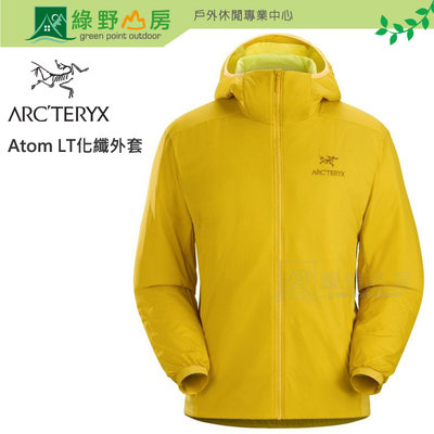 《綠野山房》Arc'Teryx 始祖鳥 加拿大 男款 ATOM LT JACKET 化纖外套 保暖夾克 登山 24109
